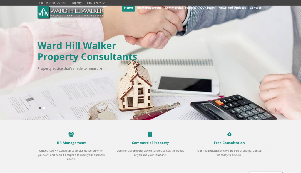 WH-W.co.uk homepage